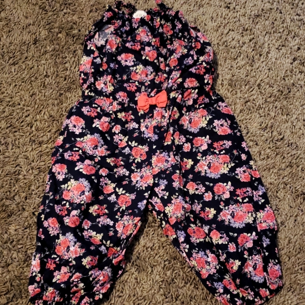 Baby Girl Floral Romper 6-9 mos